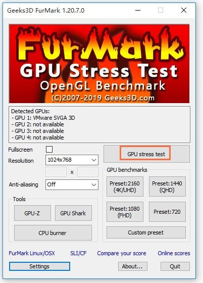 furmark下载安装电脑版汉化版